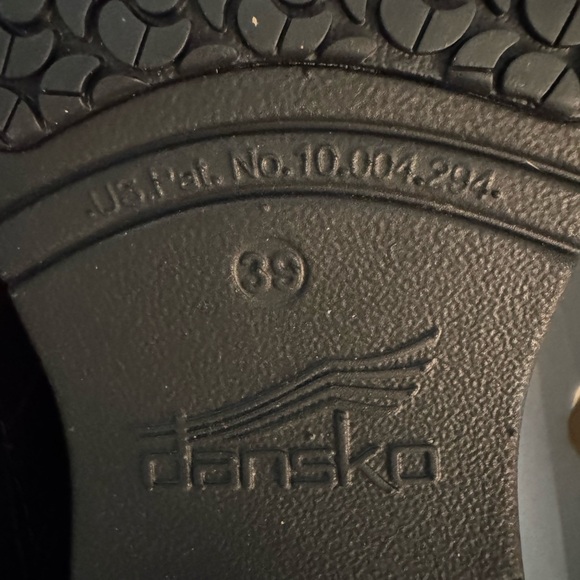 Dansko Brown Leather Mules Supportive Slip-On Clogs - Picture 8 of 12